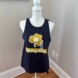 Notre Dame Fighting Irish Tank Top – Women’s Size Large – NWT